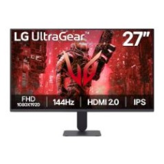 Monitor LG 27" UltraGear IPS FHD 16:9 144Hz (27G411A-B)