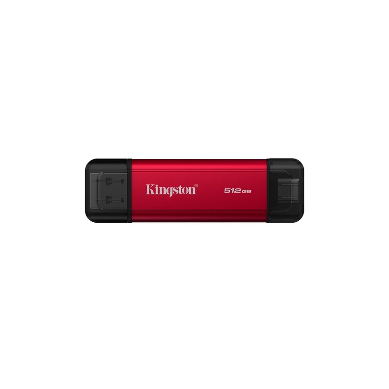 SSD Kingston 512Gb Dual USB-A/C 3.1 Negro/Rojo (SPSD/51