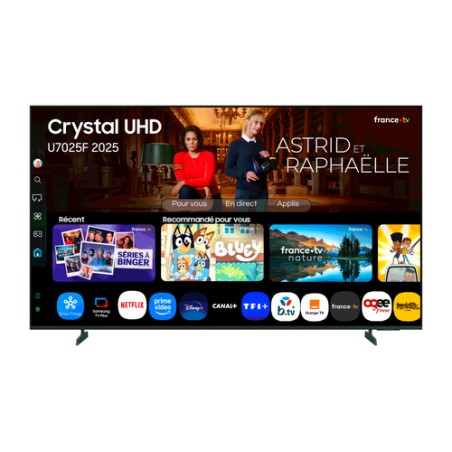 TV Samsung 65" 4K UHD Smart TV Negro (TU65U7025FKXXC)