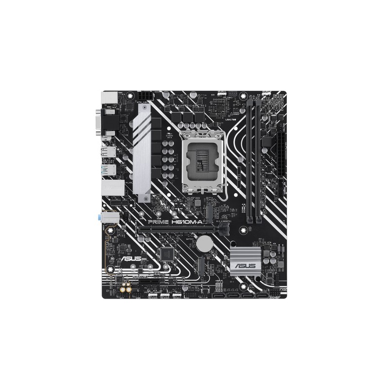 ASUS PRIME H610M-A-CSM: (1700) 2DDR5 HDMI VGA DP mATX
