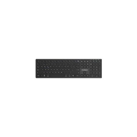 Teclado Nilox Profesional Dual Wireless Negro(NXKBW01B)