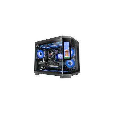 Caja Mars Gaming mATX Mini-ITX Negra (MC3TCORELCDM)