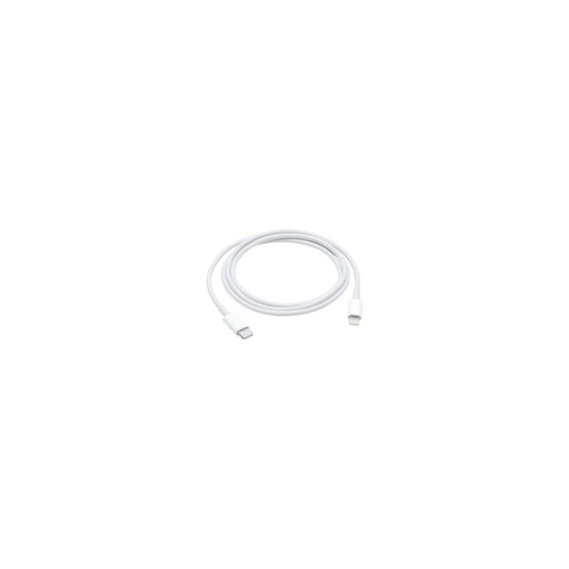 Cable Apple USB-C a Lightning 1m Blanco (MM0A3ZM/A)
