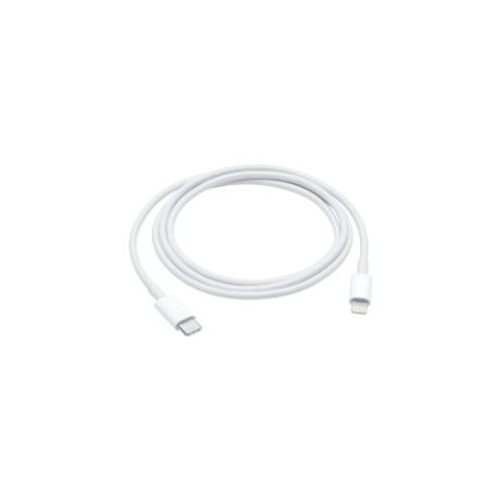 Cable Apple USB-C a Lightning 1m Blanco (MM0A3ZM/A)