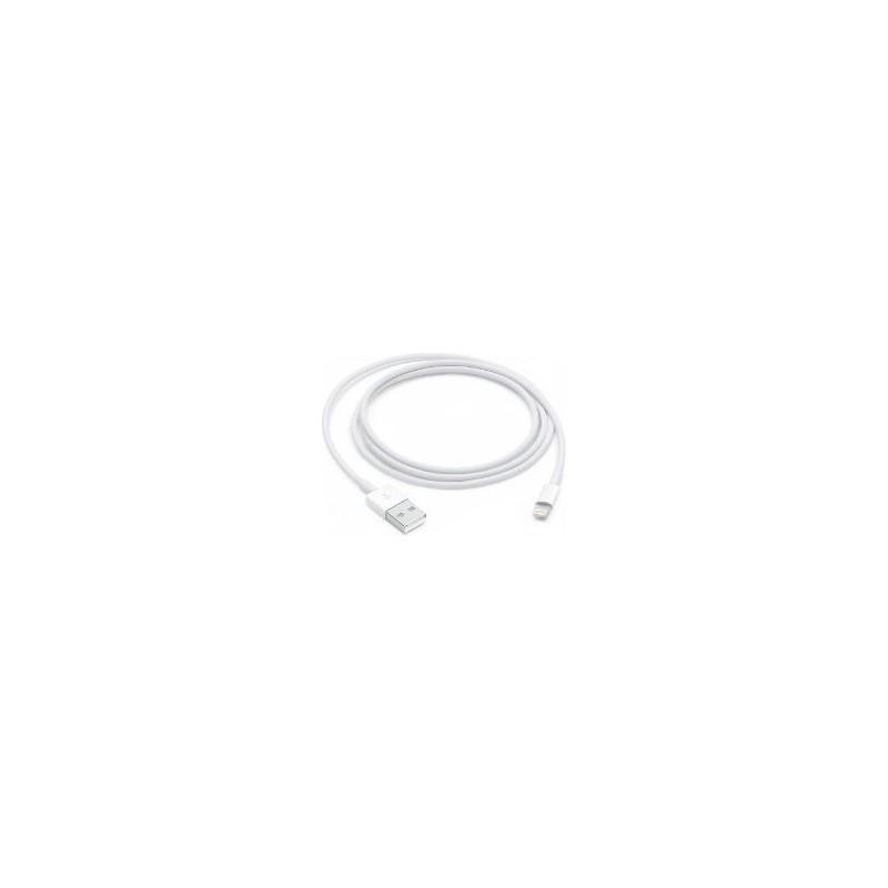 Cable Apple Lightning/M a USB-A/M 1m Blanco (MXLY2ZM/A)