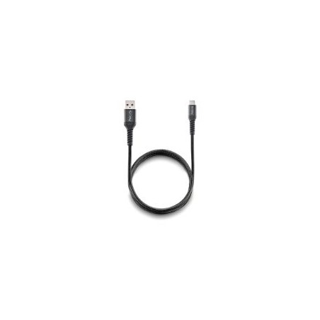 Cable NGS USB-A a USB-C Trenzado 1m Negro (KNOT-AC)