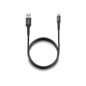 Cable NGS USB-A a USB-C Trenzado 1m Negro (KNOT-AC)
