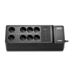 S.A.I. APC 300W 500VA 8Tomas Schuko 1Usb  (BE500G2-GR)