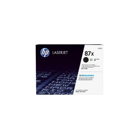 Toner HP LaserJet 87X Negro 18000 páginas (CF287X)