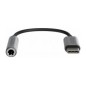 Adaptador Sitecom USB-C/M a Audio 3.5mm/H Gris (CN-395)