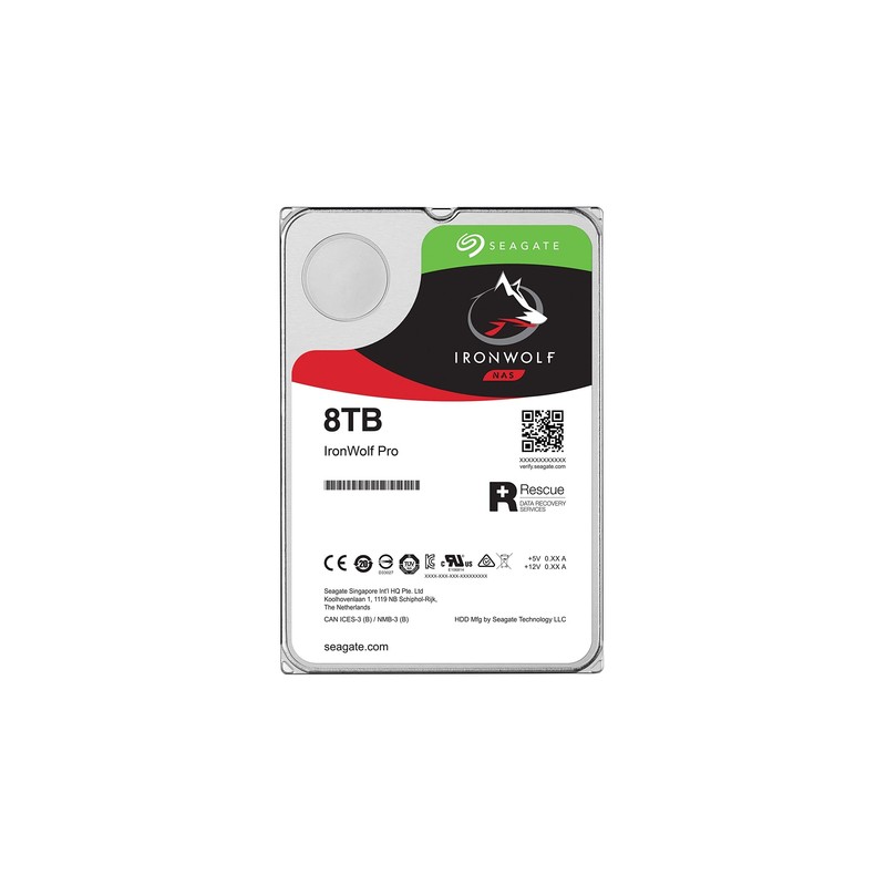 Disco Seagate IronWolf Pro 3.5" 8Tb SATA3 (ST8000NE001)