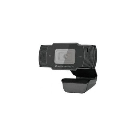 WebCam CONCEPTRONIC 2K FHD Micrófono Negra (AMDIS05B)