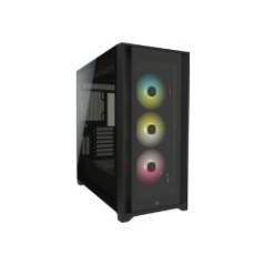 Caja Corsair iCUE 5000X ATX EATX Negra (CC-9011212-WW)
