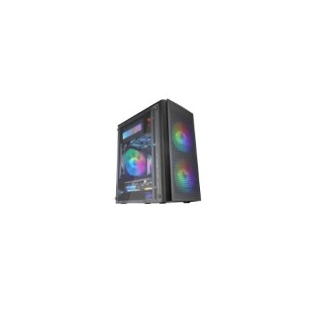 Caja Mars Gaming FRGB mATX Mini-ITX Negra (MC300)