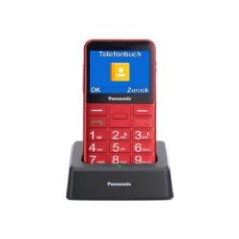 Teléfono Móvil Panasonic Mayores Rojo (KX-TU155EXRN)