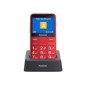Teléfono Móvil Panasonic Mayores Rojo (KX-TU155EXRN)