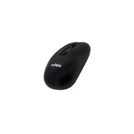Ratón NILOX Óptico Wireless 1000dpi Negro (NXMOWI2001)