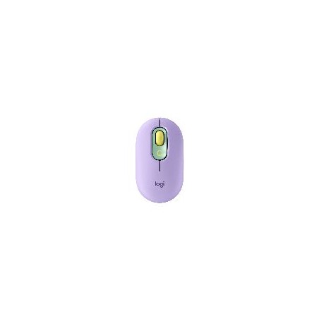 Ratón LOGITECH Pop RF BT Emoji Verde (910-006547)