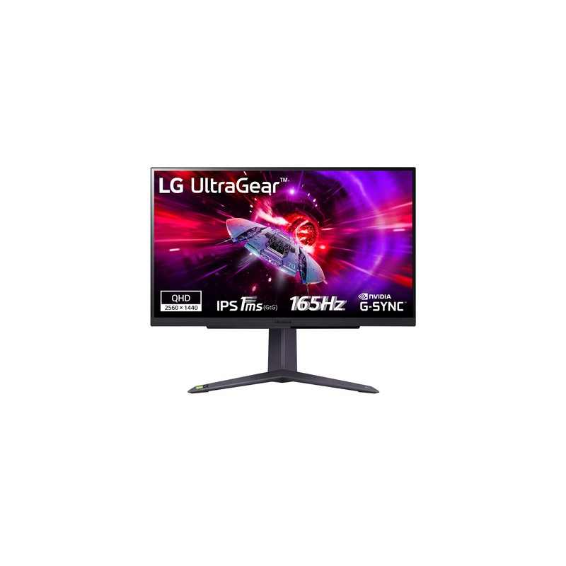 Monitor Gaming LG 27" LED IPS QHD Negro (27GR75Q-B)