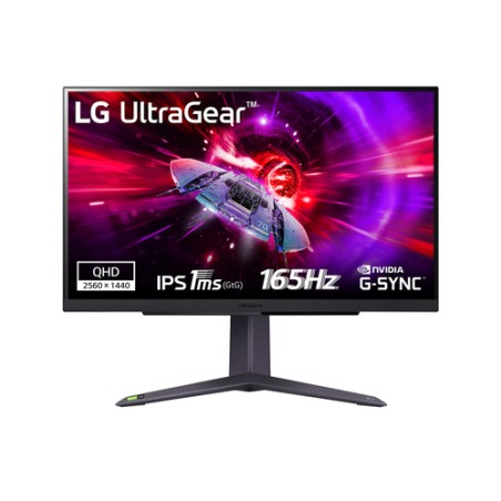 Monitor Gaming LG 27" LED IPS QHD Negro (27GR75Q-B)