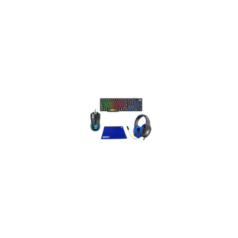 Pack Gaming SPARCO T+Ratón+Alfomb+Auric (SPGAMEKITESP) Pack Gaming SPARCO T+Ratón+Alfomb+Auric (SPGAMEKITESP)