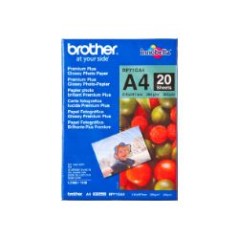 Papel BROTHER Inkjet Glossy A4 20 Hojas (BP71GA4)