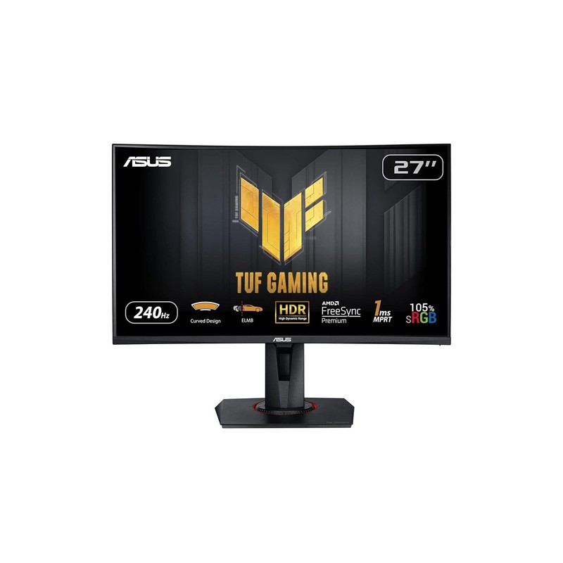 Monitor ASUS TUF Gaming VG27VQM 27" FHD Curvo Negro