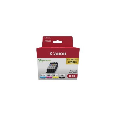 Tinta Canon CLI-581 Pack Negro/Tricolor (1998C007)