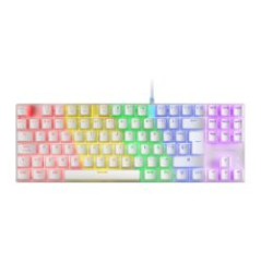 Teclado Mecánico Mars Gaming USB 1.5m Blanco(MK80WBRES)