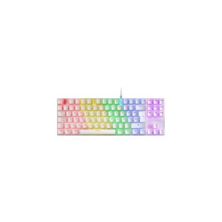 Teclado Mecánico Mars Gaming USB 1.5m Blanco(MK80WBRES)