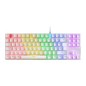 Teclado Mecánico Mars Gaming USB 1.5m Blanco(MK80WBRES)