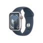 Apple Watch S9 GPS 4G 41mm Plata Corr. Azul (MRHW3QL/A)