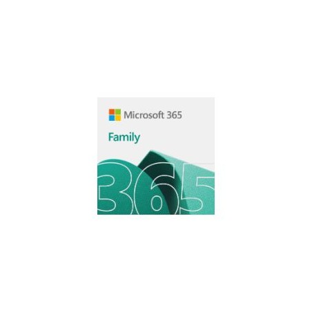 Microsoft 365 Familia 1Año 6u/5Dispositivos(6GQ-01955)