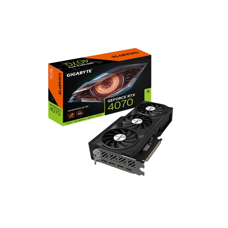 GIGABYTE RTX4070 12Gb GDDR6X (GV-N4070WF3OC-12GD)