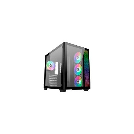 Caja Abysm Danube Sava 285 ARGB ATX Negra (AB128511)