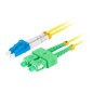 Cable LANBERG Fibra Óptica Dúplex(FO-LUSA-SD11-0020-YE)