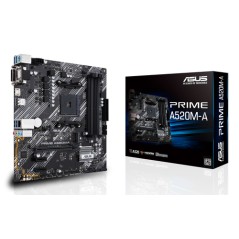 ASUS PRIME A520M-A II/CSM: (AM4) 4DDR4 VGA HDMI mATX