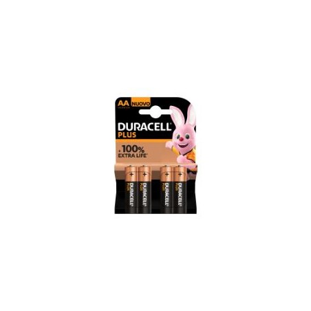 Pack 4 Pilas Duracell Plus Extra Life AA (LR6/MN1500)