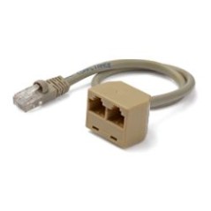Adaptador StarTech Divisor Splitter RJ45 (RJ45SPLITTER)