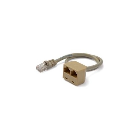 Adaptador StarTech Divisor Splitter RJ45 (RJ45SPLITTER)