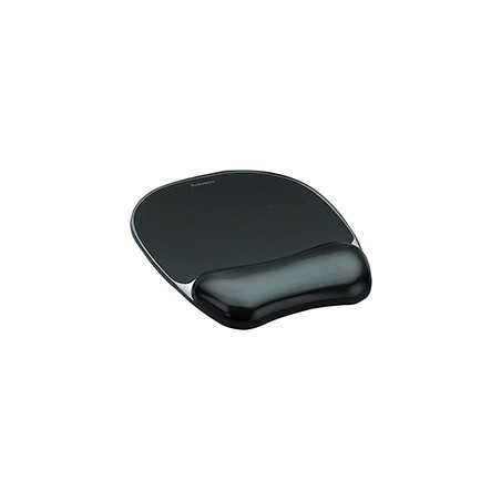 Alfombrilla/Reposamuñecas Fellowes Gel Negra (9112101)