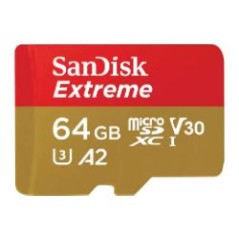 Sandisk Micro SDXC 64Gb +Adap. C10 (SDSQXAH-064G-GN6MA)