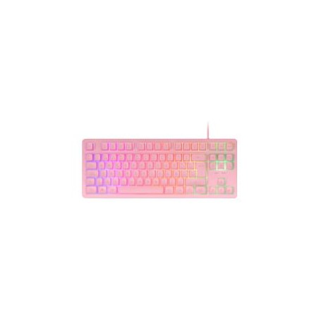 Teclado Mars Gaming TKL H-Mech USB FRGB Rosa (MK023PES)