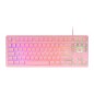 Teclado Mars Gaming TKL H-Mech USB FRGB Rosa (MK023PES)