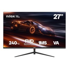 Monitor NILOX 27" 240Hz VA FHD Negro (NXM27FHD2401)