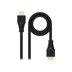 Nanocable HDMI 1.4 A/M-A/M 1m Negro (10.15.4701)
