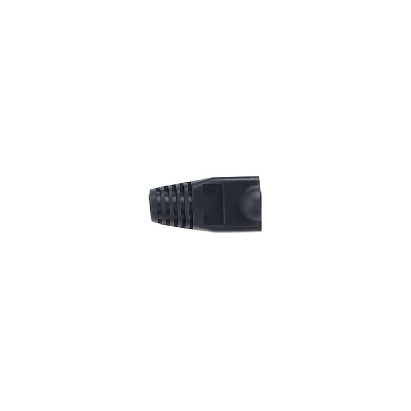 Capuchón EQUIP para RJ45 Kit 100 Negro (EQ151178)