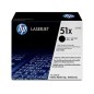Toner HP LaserJet 51X Negro 13000 páginas (Q7551X)