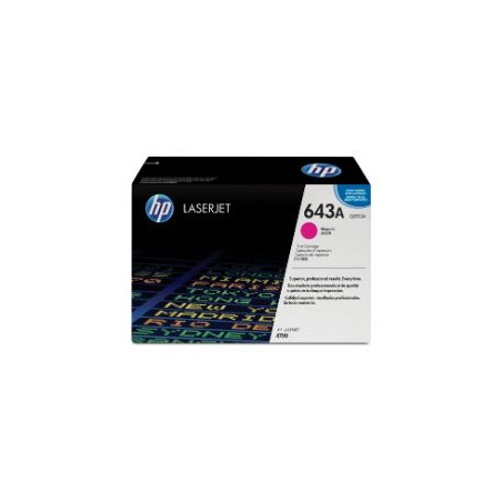 Toner HP LaserJet 643A Magenta 10000 páginas (Q5953A)