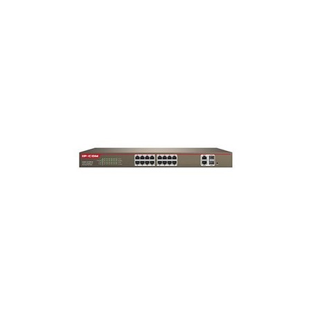 Switch IP-COM 16xRJ45 4xSFP PoE Negro (S3300-18-PWR-M)
